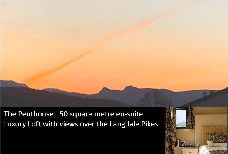 The Penthouse Bowness Luxury Loft Jacuzzi Bath & Complimentary Lakeview Spa Membership ภายนอก รูปภาพ